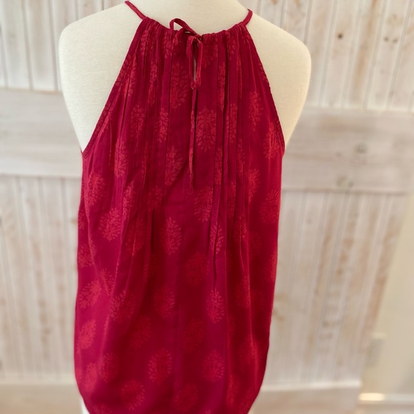 Lucky Brand red sleeveless top size S - Picture 5 of 5